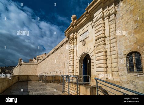 Fort Saint Angelo Birgu Waterfront Vittoriosa Malta Stock Photo Alamy