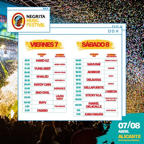 Negrita Music Festival Llega A Alicante El Primer Gran Festival De La