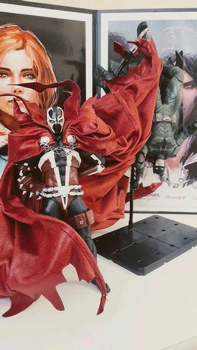 Spawn Mcfarlane Toys Shadow Of Spawn Mk11 With Custom Cape Youtube