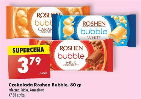 Czekolada White Bubble Roshen Cena Promocje Opinie Sklep Blix