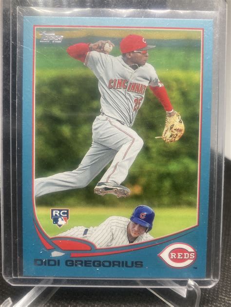 Didi Gregorius 2013 Topps Series 1 Walmart Blue Border RC Rookie Card