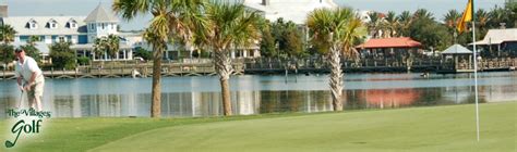 The Villages Championship Golf Courses Map