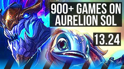 AURELION SOL Vs FIZZ MID 900 Games 10 3 10 1 0M Mastery