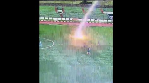 Soccer Player Dies After Mid Game Lightning Strike In Indonesia