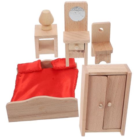 Set Tr Dockhus M Bler Miniatyr Dockhus Tillg Ng X X Cm