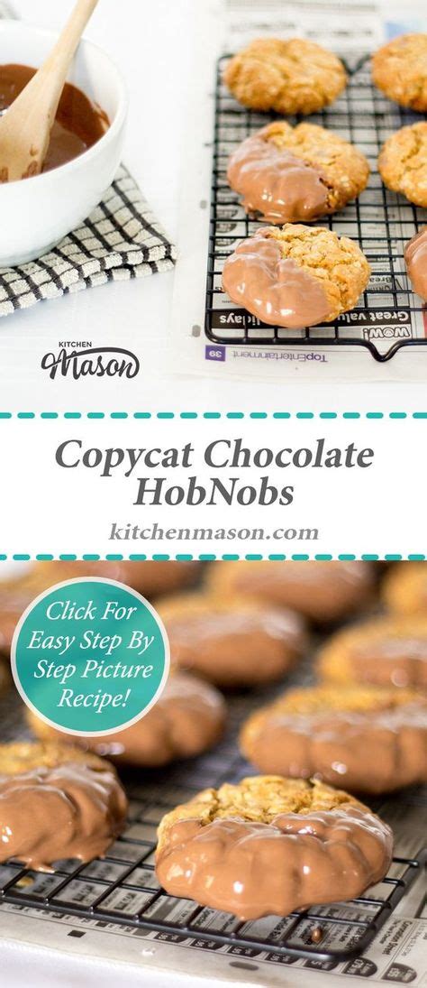 How To Make Chocolate Hobnobs Chocolate Hobnobs Hobnob Recipes Oat