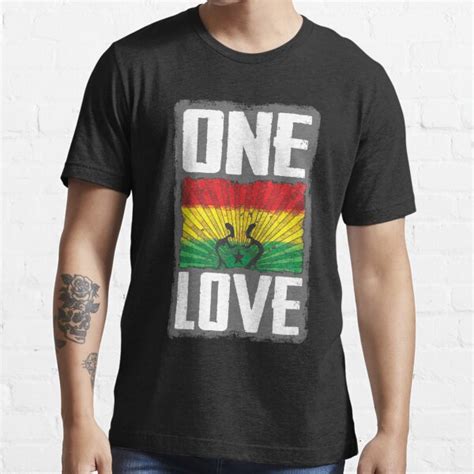 One Love Reggae T Shirt For Sale By Periartwork Redbubble