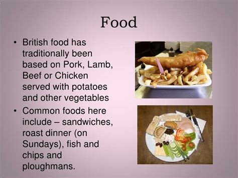 Traditional British Food