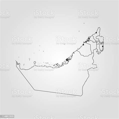 アラブ首長国連邦地図 つながりのベクターアート素材や画像を多数ご用意 つながり アイコン アジア大陸 Istock