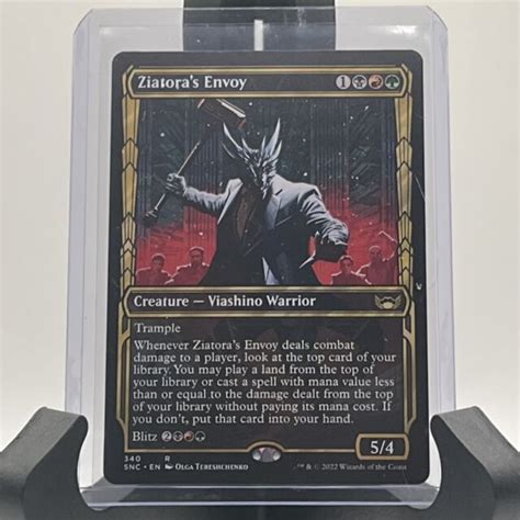 Mtg Ziatora S Envoy Streets Of New Capenna Regular Rare For Sale