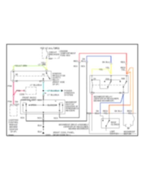 Power Top Sunroof Lincoln Town Car Signature 1996 System Wiring Diagrams Wiring Diagrams