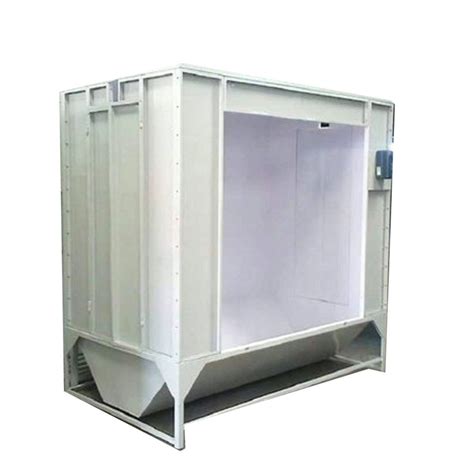 White Industrial Liquid Spray Painting Booth Booth Size X Feet At