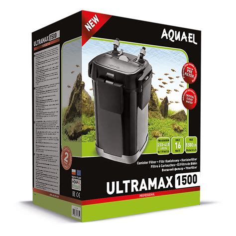 Aquael Ultramax 1500 Canister Filter Fish Gallery