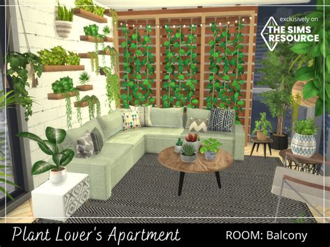 The Sims Resource Plant Lover S Apartment Balcony