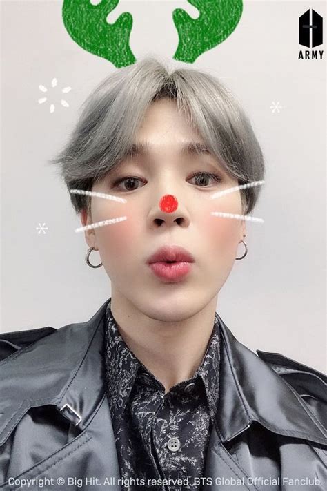 181225 5th Army Room Fancafe Army Merry Christmas Park Jimin Bts