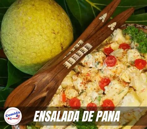 → Receta《 Ensalada De Pana》 Puertorriqueña ※【2024】↑↑