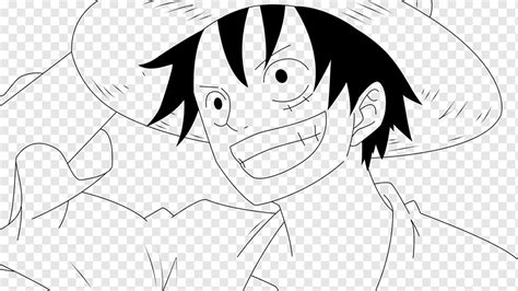 Sketch Luffy One Piece Drawing