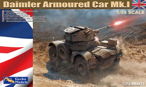 Gecko Models Kit No M Daimler Armoured Car Mk I Preview