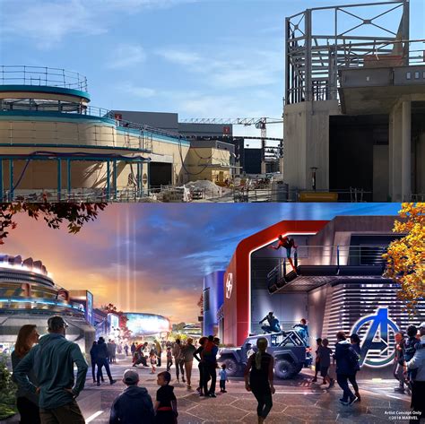 Avengers Campus and Disney’s Hotel New York – The Art of Marvel Come to