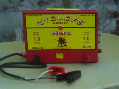 Buy The Cyclops Hero 12vdc Battery Electric Fence Charger Energizer Cyclops Electric Fence