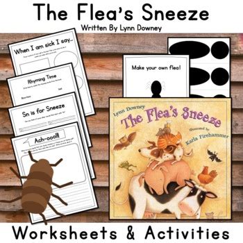 The Flea S Sneeze Read Aloud Book Worksheets And Activities Tpt