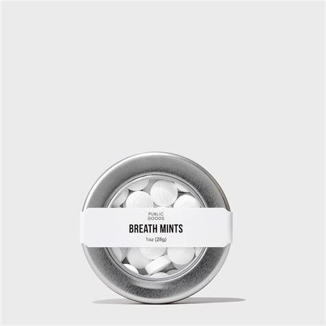 sugar  breath mints natural peppermint spearmint oils