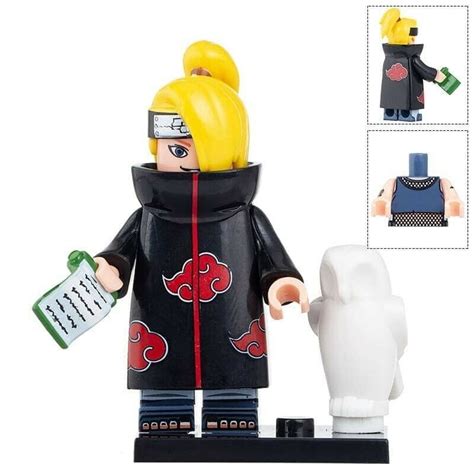 Deidara Akatsuki Naruto Series Minifigures Block Toys Building Toys