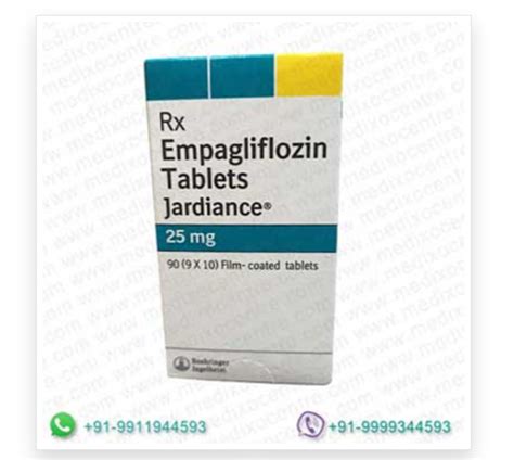 Empagliflozin Jardiance 25 Mg At Best Price In New Delhi By Medixo