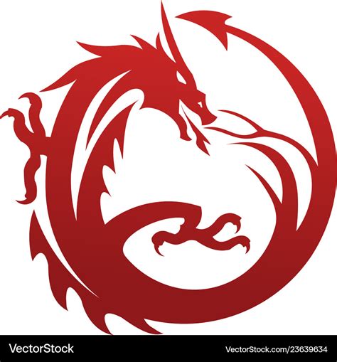 Dragon Logo Outline