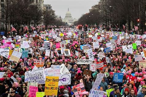 Miles De Personas Protestan En Nueva York Por La Igualdad Y Contra