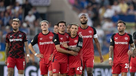 Deutscher Meister Leverkusen Hat Beim Dfb Pokal M He In Jena