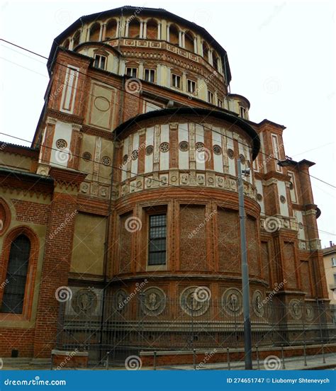 Italy Milan Corso Magenta Santa Maria Delle Grazie Holy Mary Of