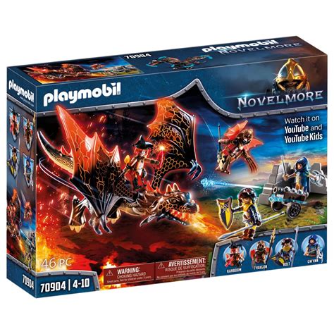 PLAYMOBIL 70904 Novelmore Avec Dragon Burnham Raiders Pas Cher