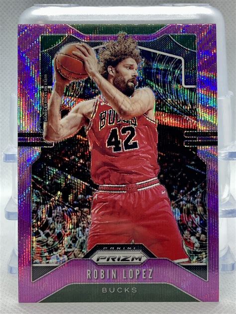 2019 20 Panini Prizm Purple Wave Prizm 206 Robin Lopez For Sale