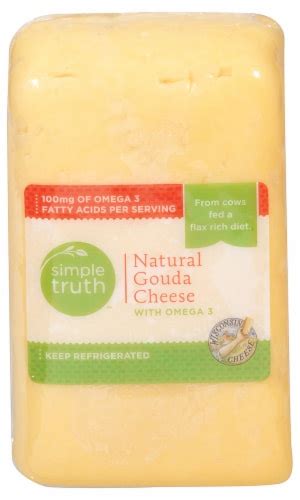 Simple Truth™ Natural Gouda Cheese Fresh Sliced Deli Cheese 1 Lb Fred Meyer