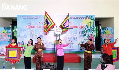 Bringing 'bai choi' to schools - Da Nang Today - News - eNewspaper