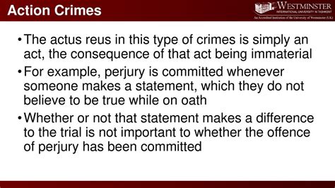 Criminal Law Lecture 2 Elements Of Crime Actus Reus Ppt Download