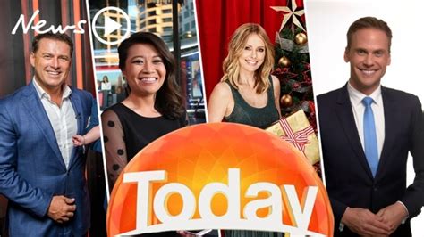 today show karl stefanovic allison langdon head channel  shake