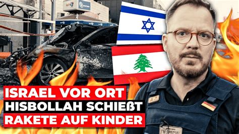 Hisbollah Schie T Rakete Auf Kinder Youtube