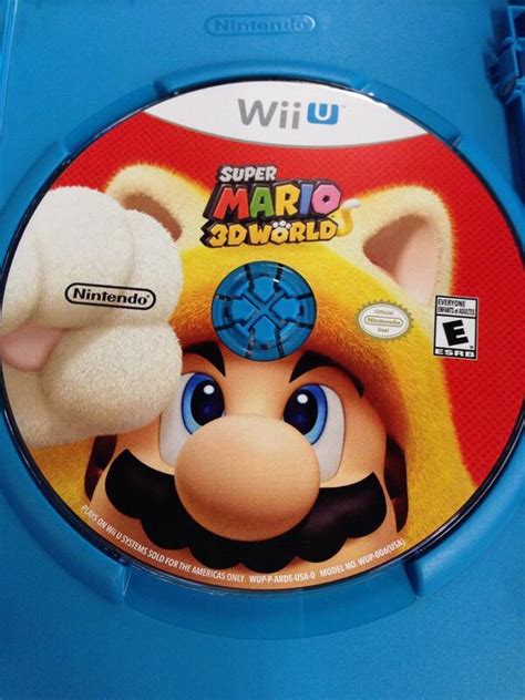 Wii U News Super Mario 3d World Disc