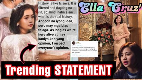 ELLA CRUZ HISTORY IS LIKE TSISMIS TRENDING AT BINA BASH NGAYON NG