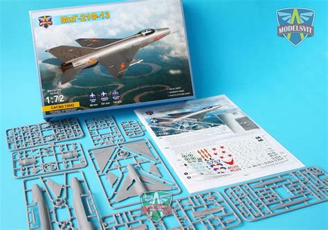 1 72 エアクラフト プラモデル MiG 21F 13 MODELSVIT モデルズビット