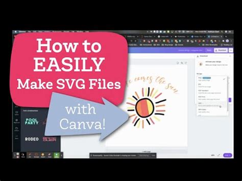 How To Make SVG Files In Canva For Cricut Clarks Condensed