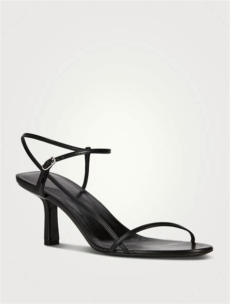 The Row Bare Leather Sandals Holt Renfrew Canada