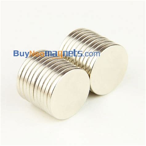 10pcs 20mm Dia X 2mm Thick N35 Super Strong Disc Rare Earth Neodymium