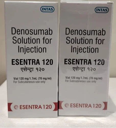 Esentra Injection Denosumab Mg Packaging Type Vial At Rs