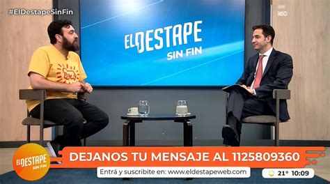 El Destape Radio On Twitter Ahora Nos Visita En Los Estudios De