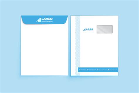 A4 Envelope Vector Template Design Graphic By Ju Design · Creative Fabrica