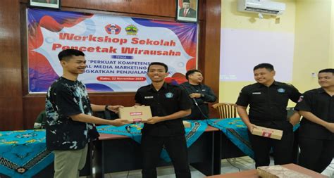 Workshop Sekolah Pencetak Wirausaha Spw Smk Negeri Pati