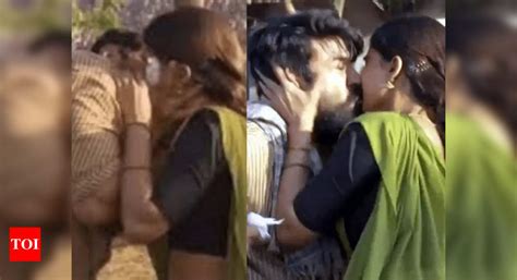 Here S The Story Behind Ram Charan And Samantha S Lip Lock Scene From